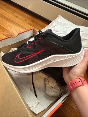 Nike Black & Red Women's Running Shoe